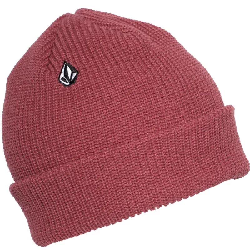 Volcom Full Stone Oxblood Beanie sold by Source Skate Co.