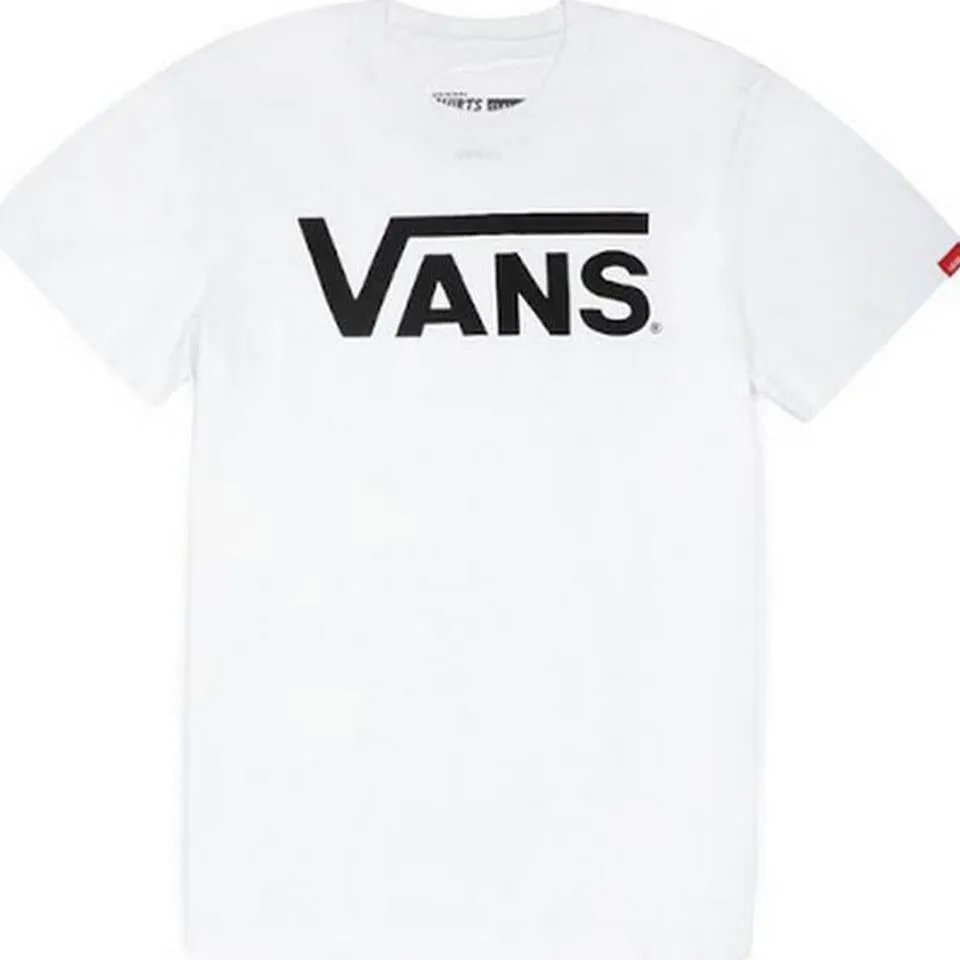 Vans Classic T-Shirt - White/Black sold by Source Skate Co.