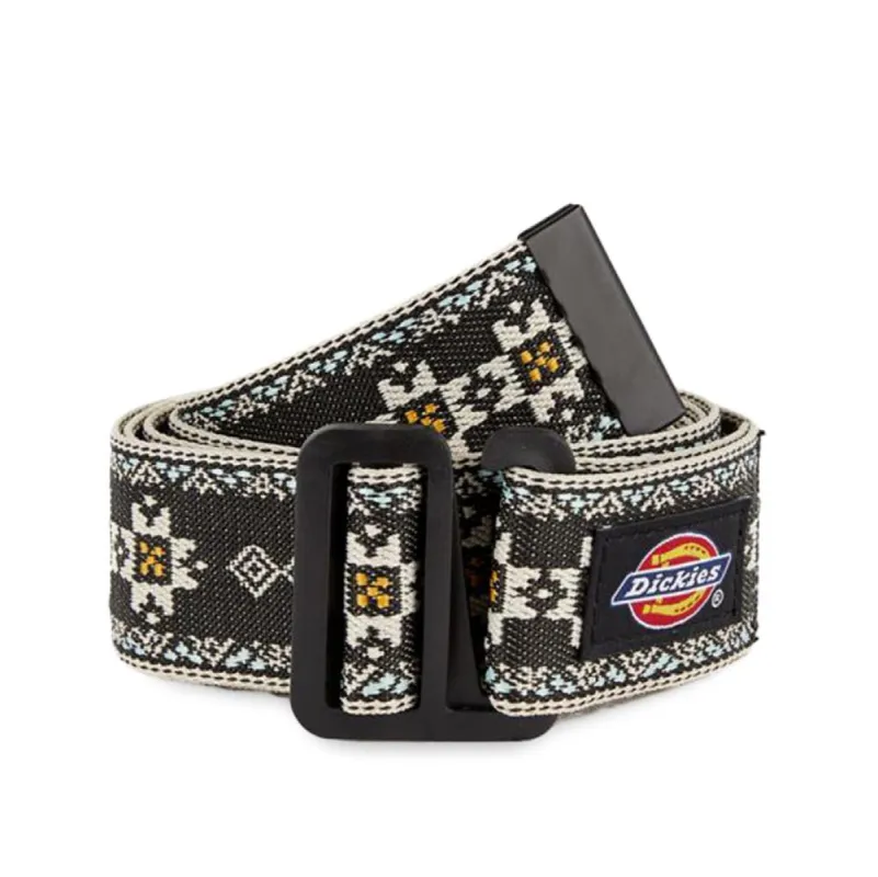 Dickies Hays Belt - Nordic Pattern Dark Blue sold by Source Skate Co.