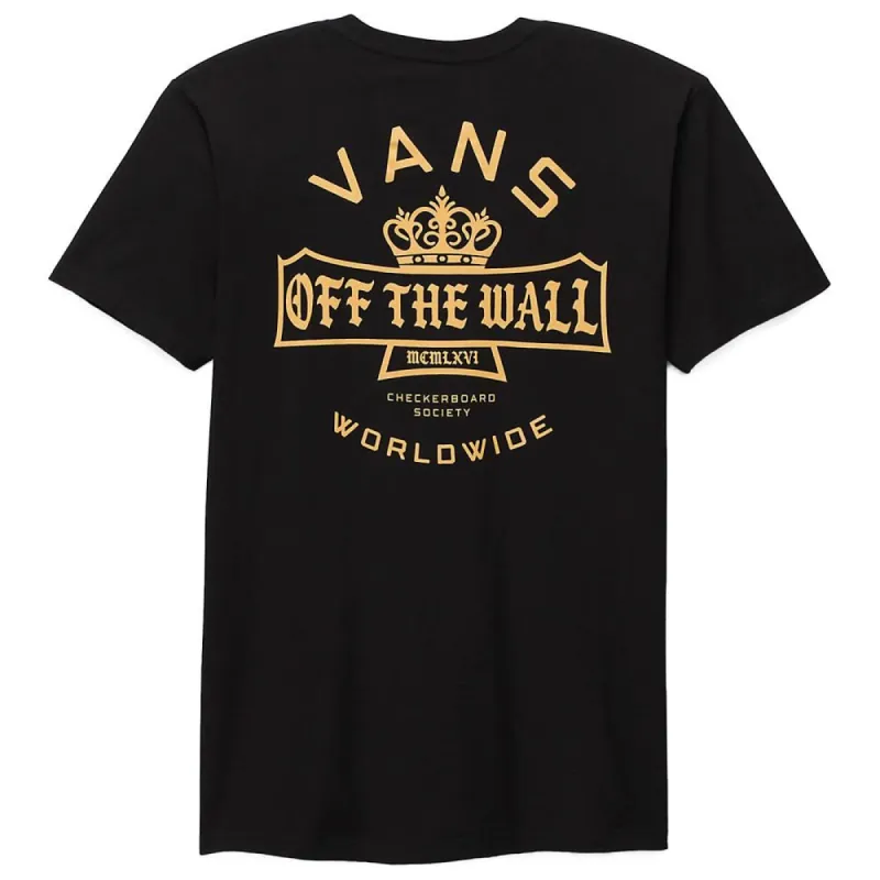 Vans Checkerboard Society T-shirt - Black made by Vans