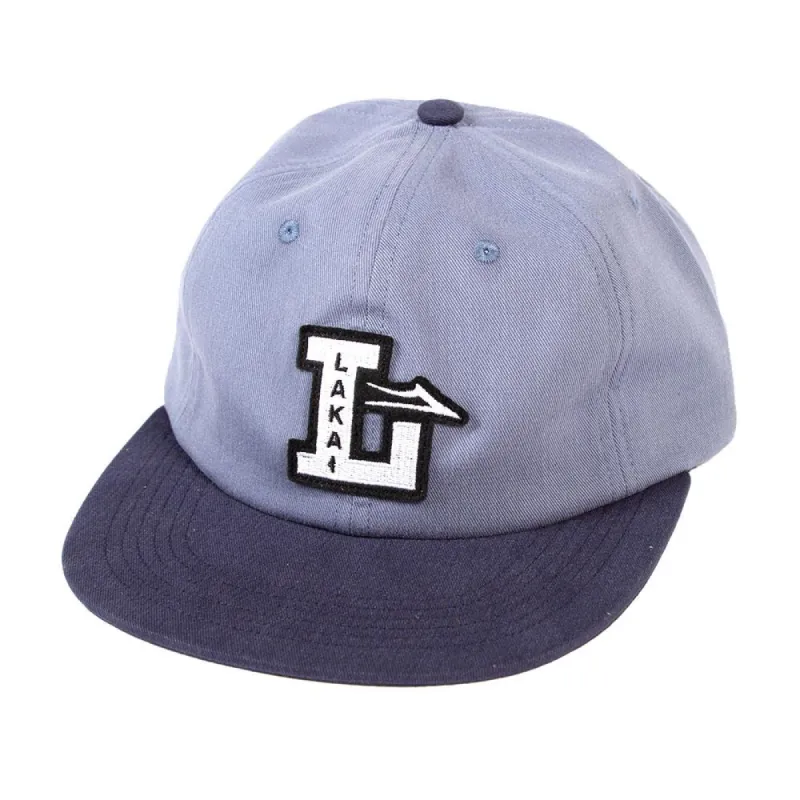 Lakai Letterman Polo Cap - Slate / Navy sold by Source Skate Co.