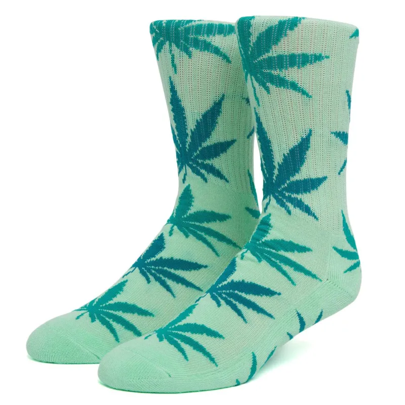 Huf Essentials Plantlife Sock - Teal sold by Source Skate Co.