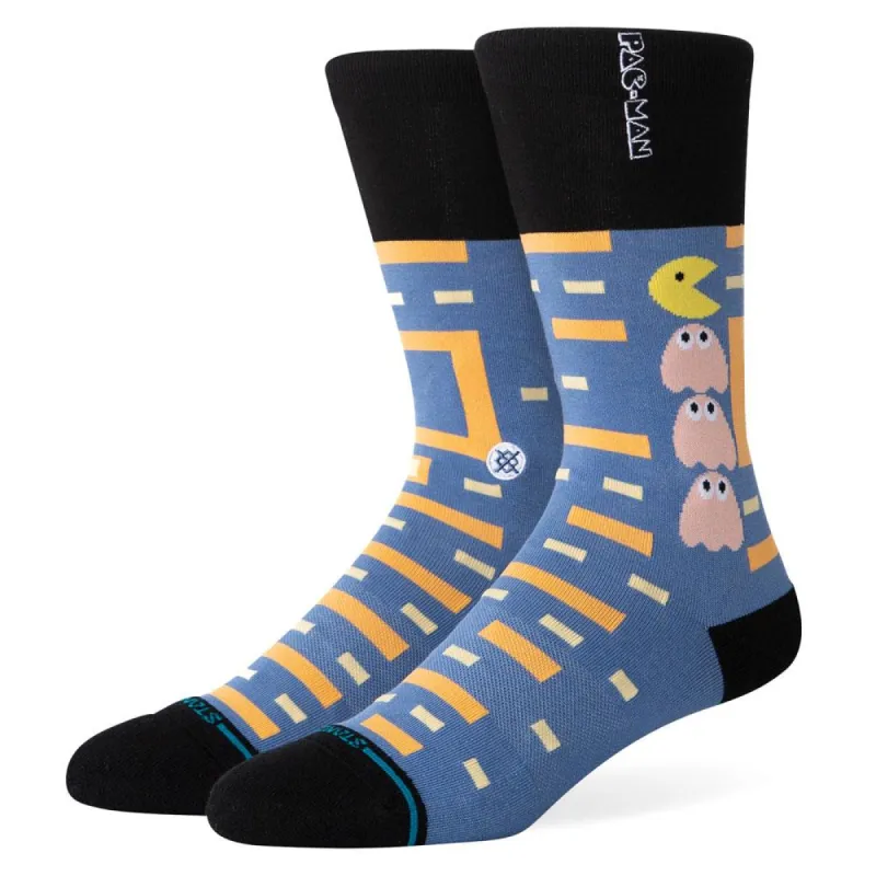 Stance Pac-Man Power Pellet Socks - Blue - Large sold by Source Skate Co.