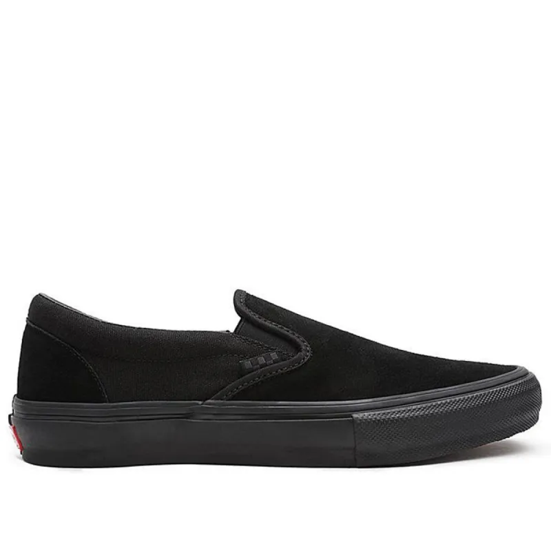 Vans Skate Slip On - Black/Black sold by Source Skate Co.