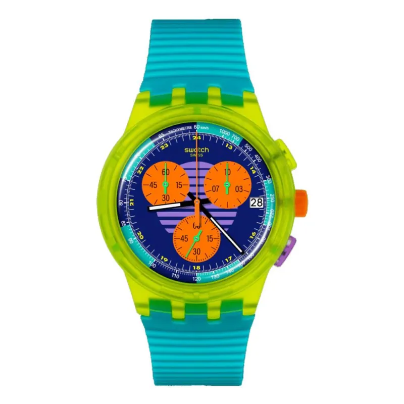 Swatch Neon Wave Watch sold by Source Skate Co.