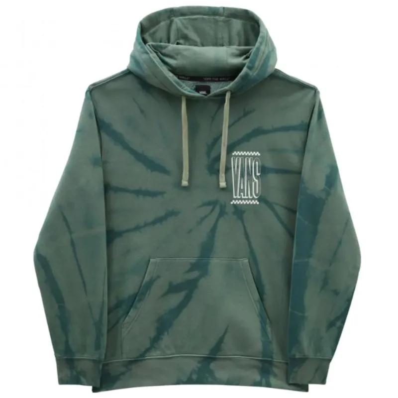 Vans Tall Type Tie Dye II Hoodie - Duck Green/Deep Teal sold by Source Skate Co.