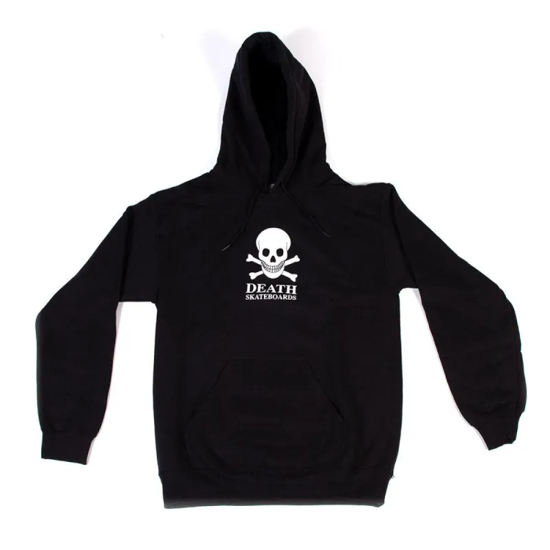 Death OG Skull Hoodie - Black sold by Source Skate Co.