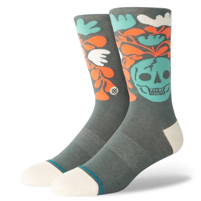 Stance Skelly Nelly Socks - Teal/ Large sold by Source Skate Co.