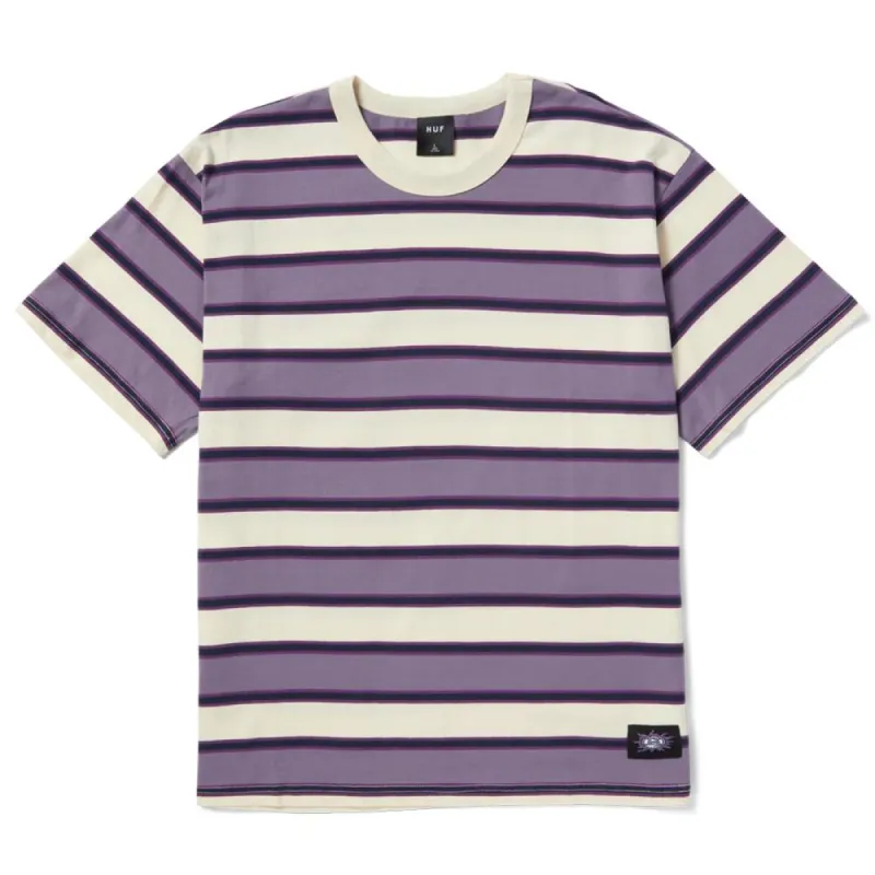 Huf Terrace Relaxed Knit T-Shirt - Dust Purple sold by Source Skate Co.