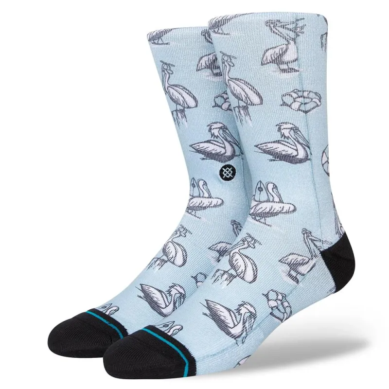 Stance Nigel Socks - Light Blue sold by Source Skate Co.