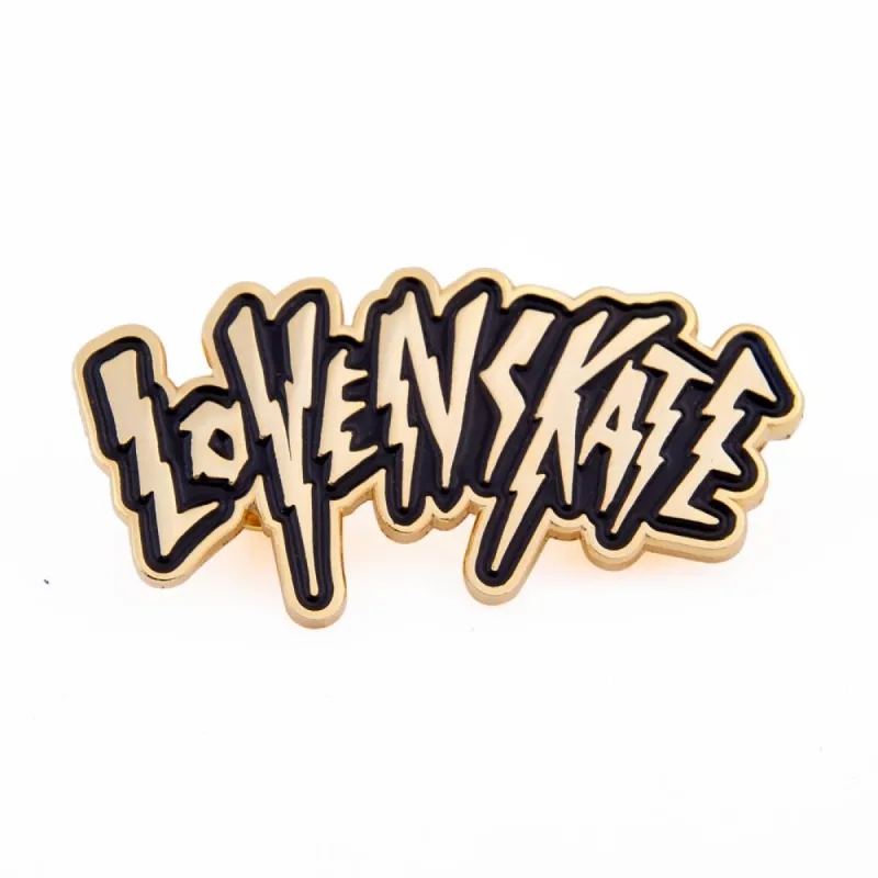 Lovenskate Pin - Gold made by Source Skate Co.
