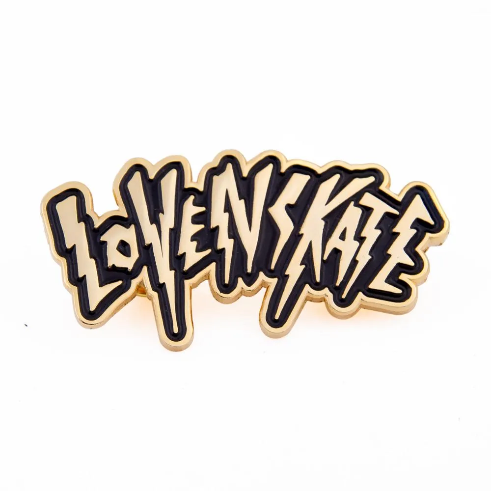 Lovenskate Pin - Gold sold by Source Skate Co.