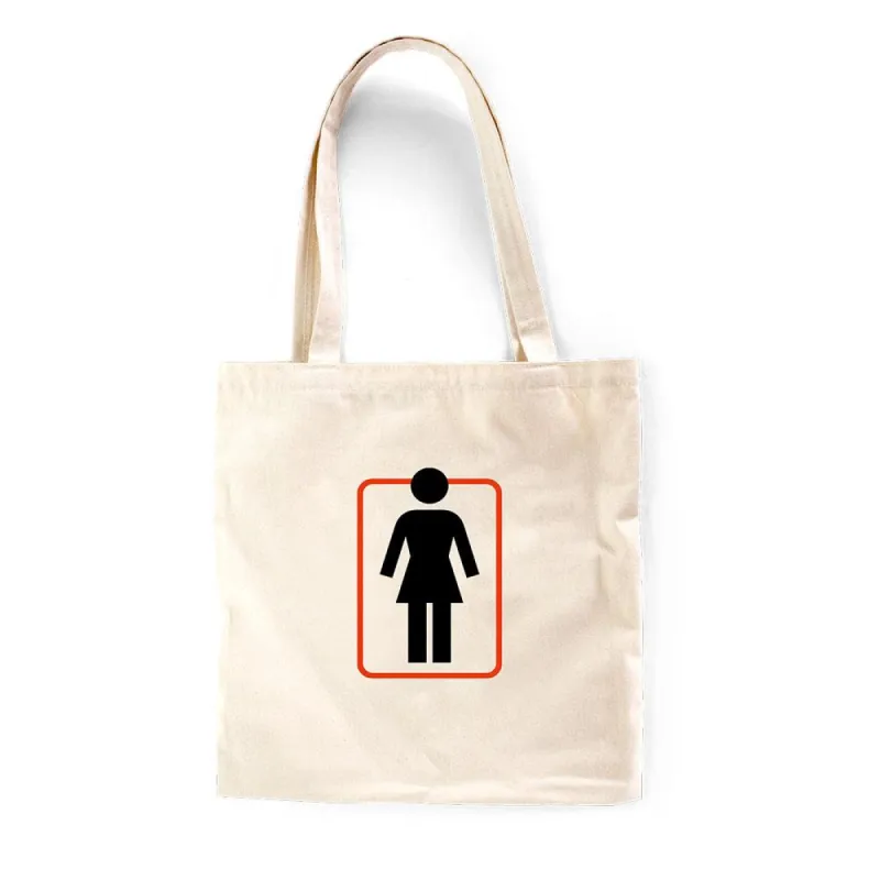 Girl Unboxed Canvas Tote Bag - Natural sold by Source Skate Co.