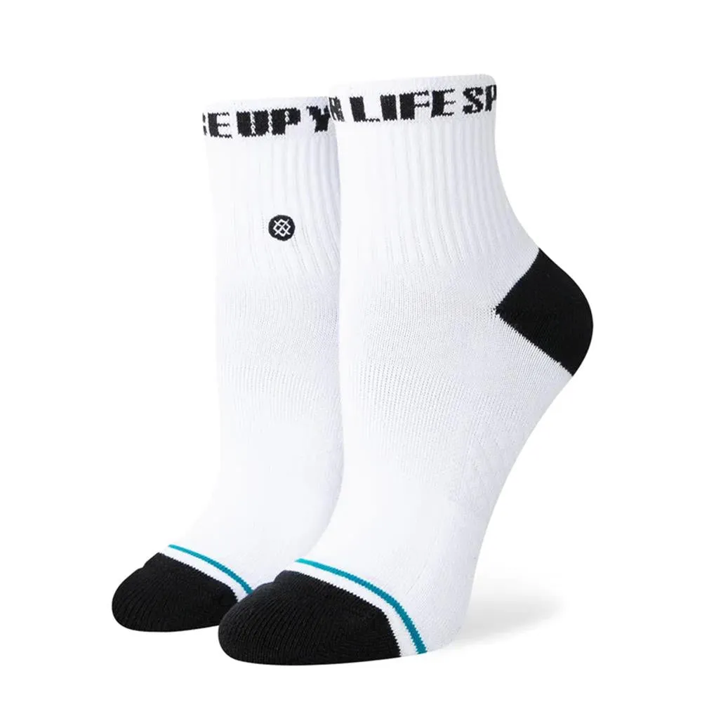 Stance Hai Si Ja Socks - White/ Medium sold by Source Skate Co.