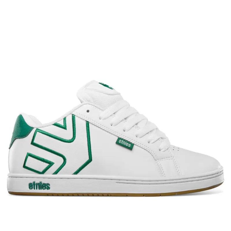 Etnies Fader - White/Green sold by Source Skate Co.