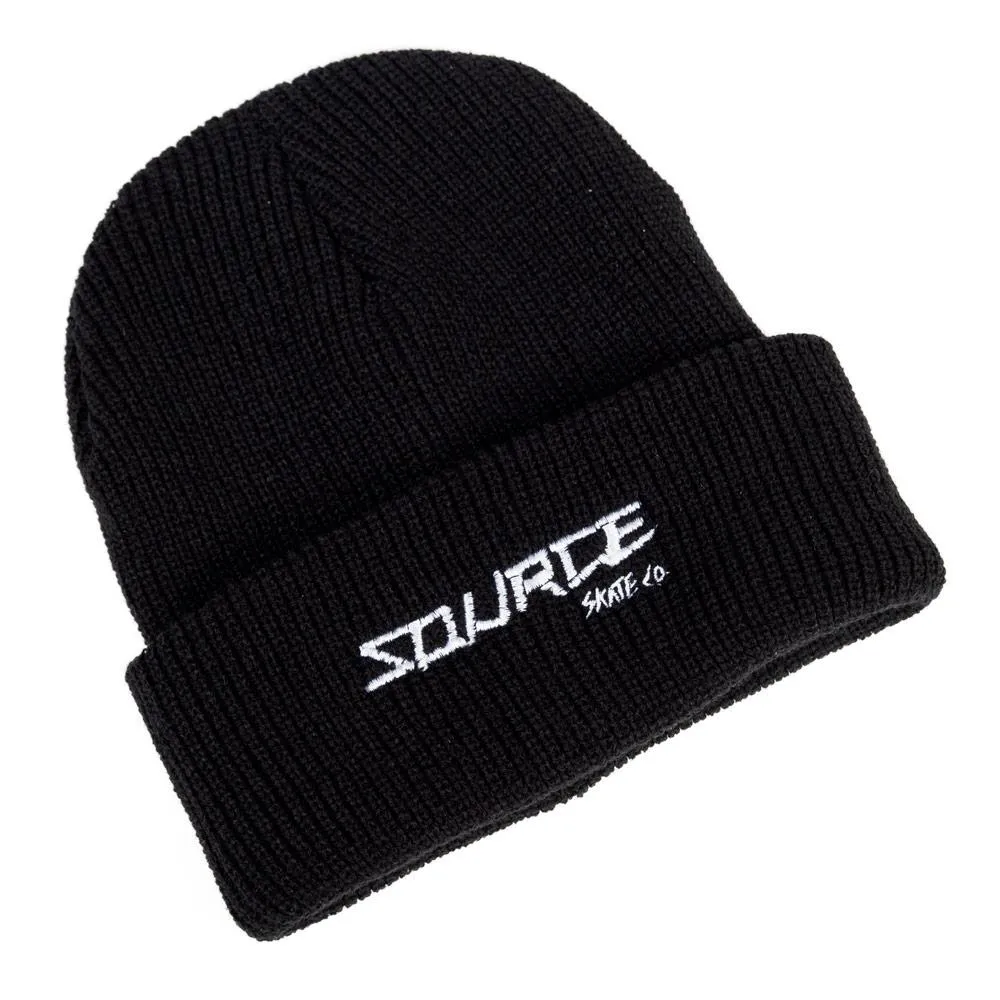 Source Skate Co. Beanie - Black sold by Source Skate Co.