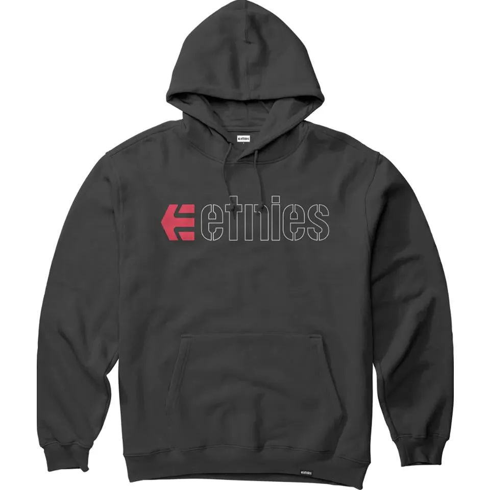 Etnies Ecorp Hoodie - Black/Red/White sold by Source Skate Co.