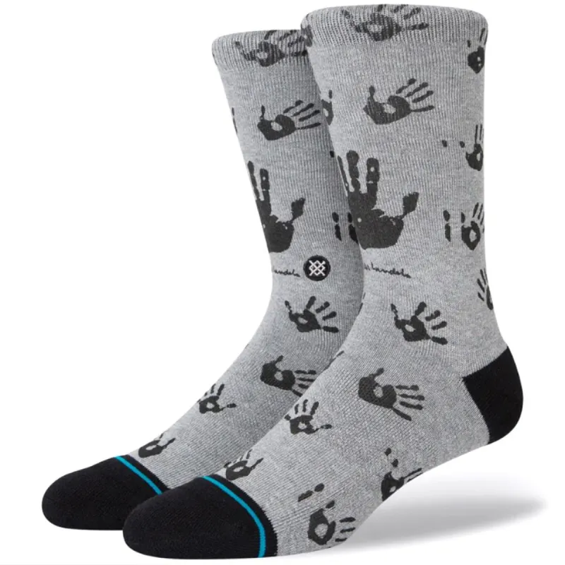 Stance House Of Mandela Socks - Grey/ Large sold by Source Skate Co.