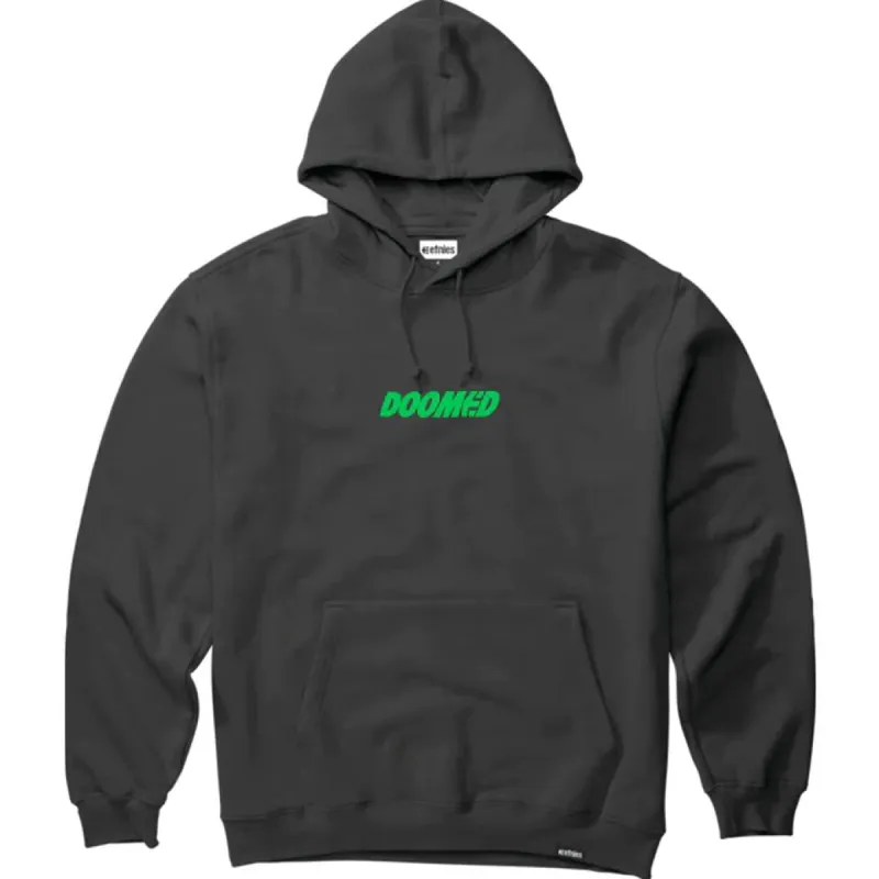 Etnies Doomed Logo Hoodie - Black sold by Source Skate Co.