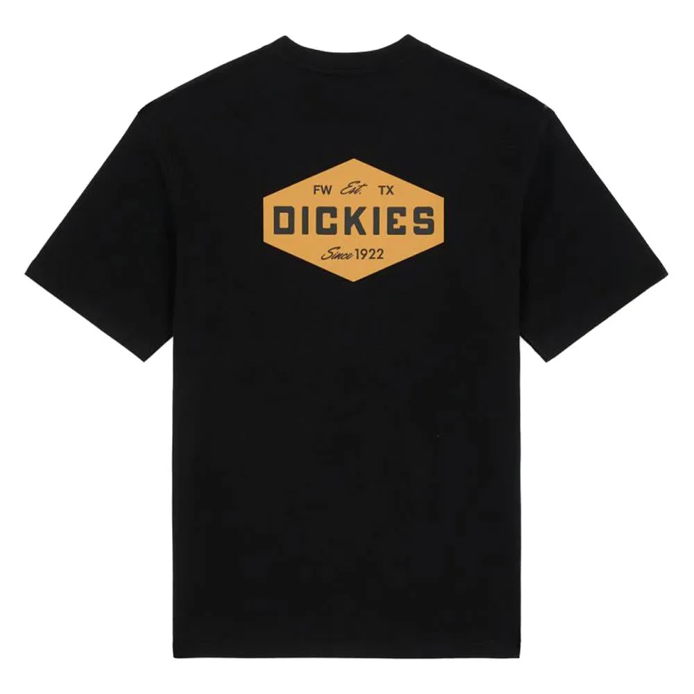 Dickies Emblem T-shirt - Black sold by Source Skate Co.