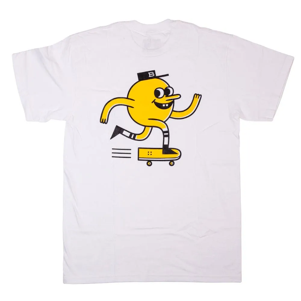 Blast Pocket Classic Mascot T-Shirt - White sold by Source Skate Co. product image thumbnail 2