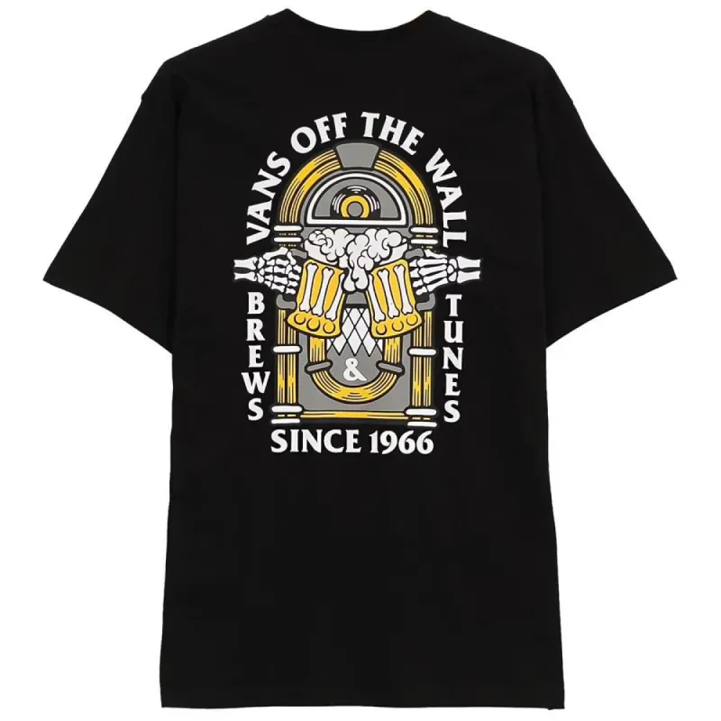 Vans Brew Bros Tunes T-Shirt - Black made by Vans