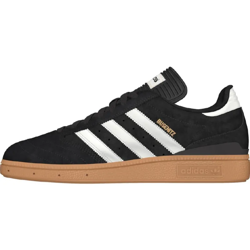 Adidas Busenitz Pro Shoe - Core Black/ White/ Gold Metallic sold by Source Skate Co.