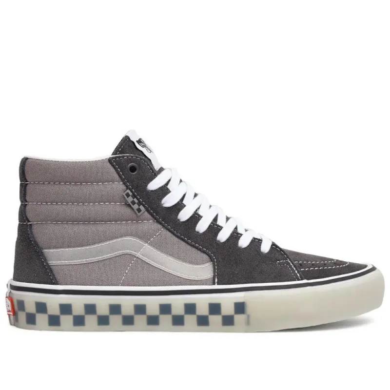 Vans Skate SK8 Hi - Translucent Rubber Grey sold by Source Skate Co.