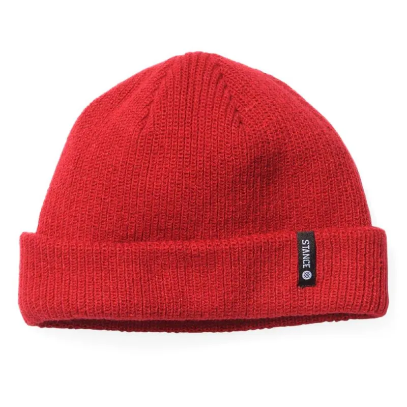 Stance Icon 2 Shallow Beanie - Red sold by Source Skate Co.