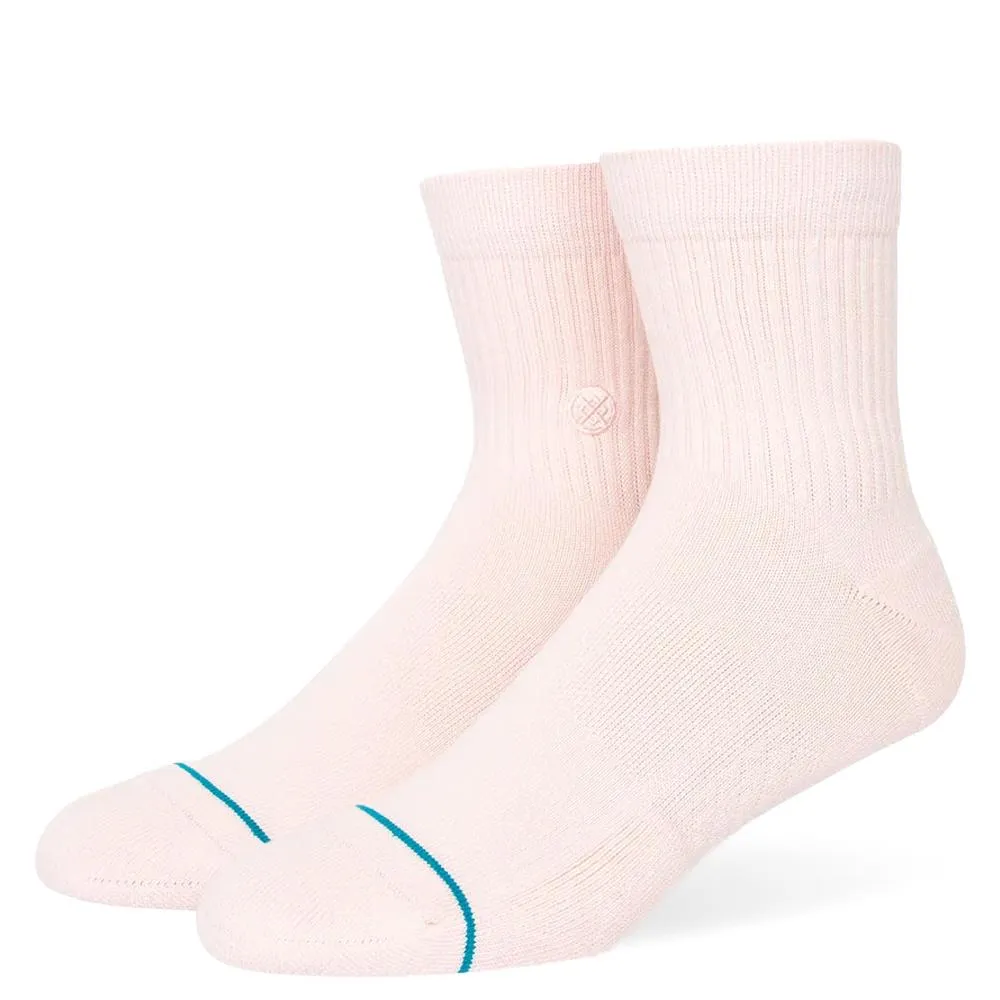 Stance Icon Quarter Socks - Pink sold by Source Skate Co.