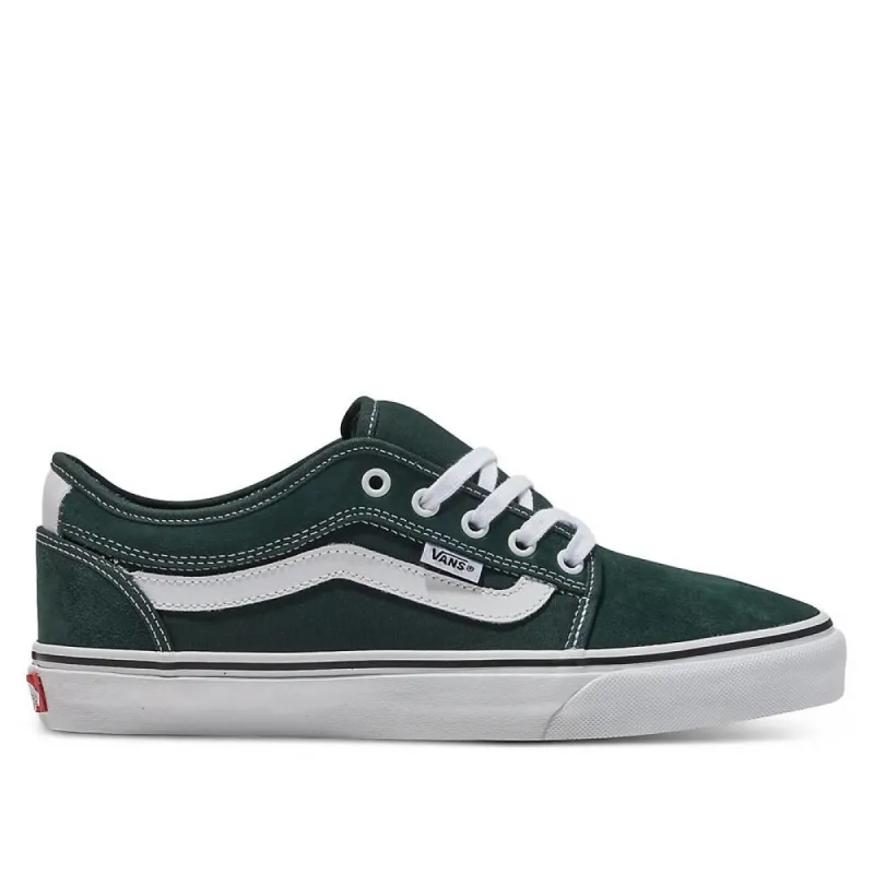 Vans Chukka Low Sidestripe - Green Gables/True White sold by Source Skate Co.