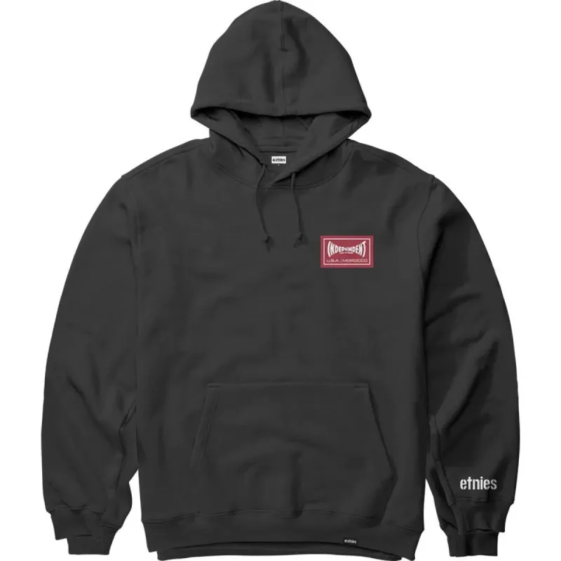 Etnies Independent Label Hoodie - Black sold by Source Skate Co.