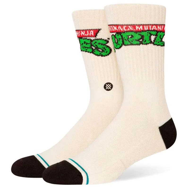 Stance TMNT Turtles Socks - Off White sold by Source Skate Co.