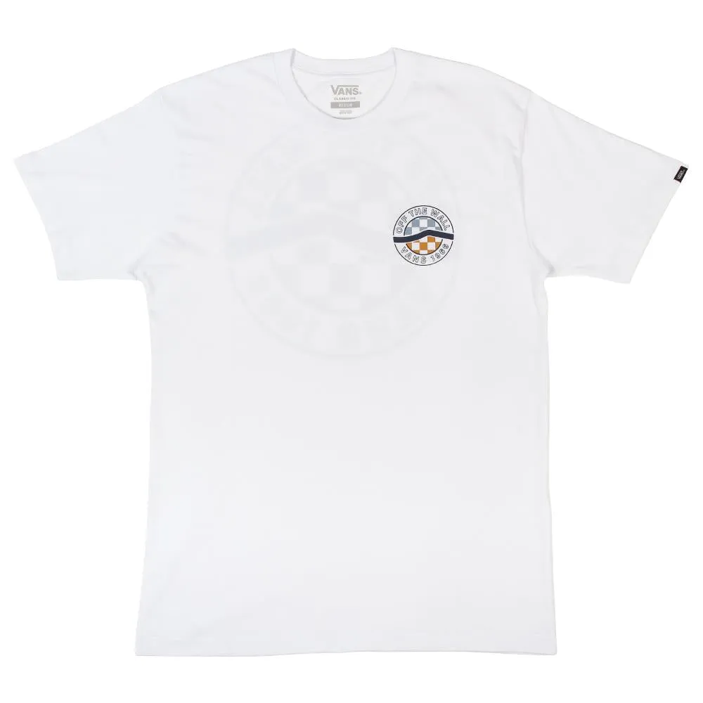 Vans Circle Sidestripe T-Shirt - White sold by Source Skate Co. product image thumbnail 2