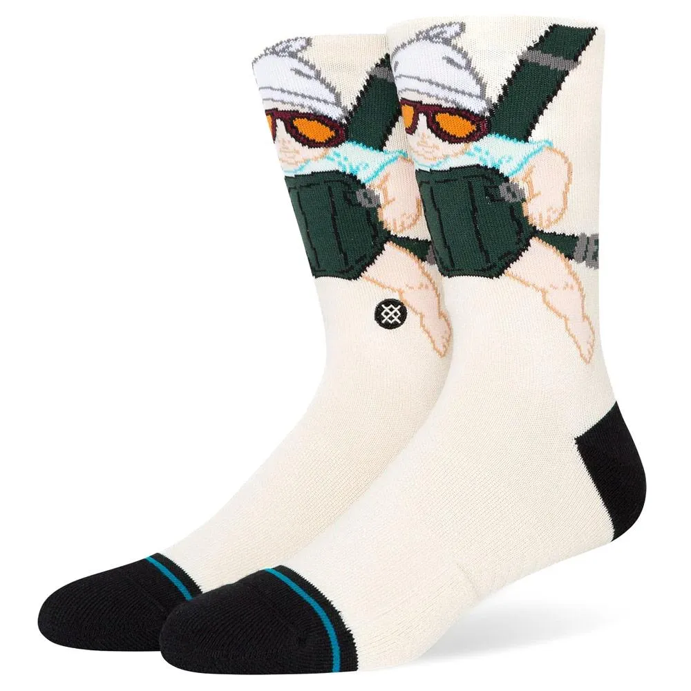 Stance The Hangover Carlos Socks - Off White sold by Source Skate Co.