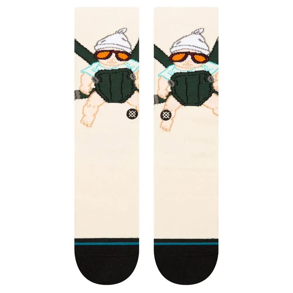 Stance The Hangover Carlos Socks - Off White sold by Source Skate Co. product image thumbnail 2