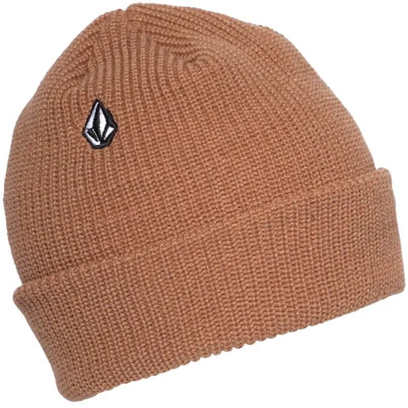 Volcom Full Stone Dark Brown Beanie sold by Source Skate Co.