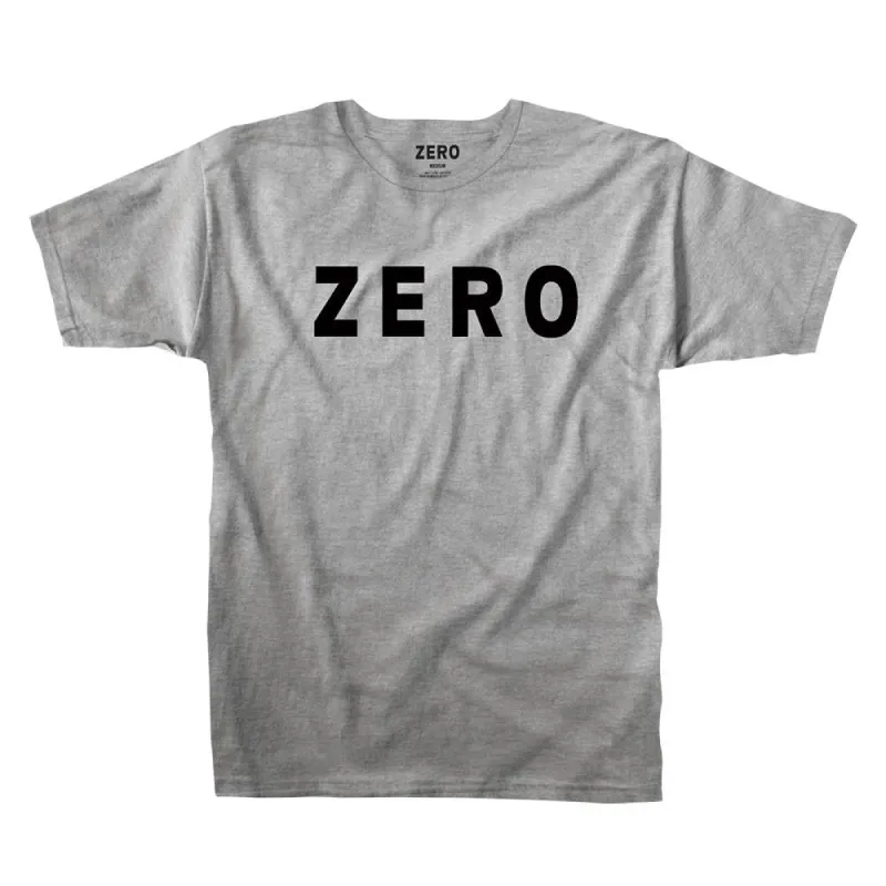 Zero Army T-shirt - Heather Grey sold by Source Skate Co.