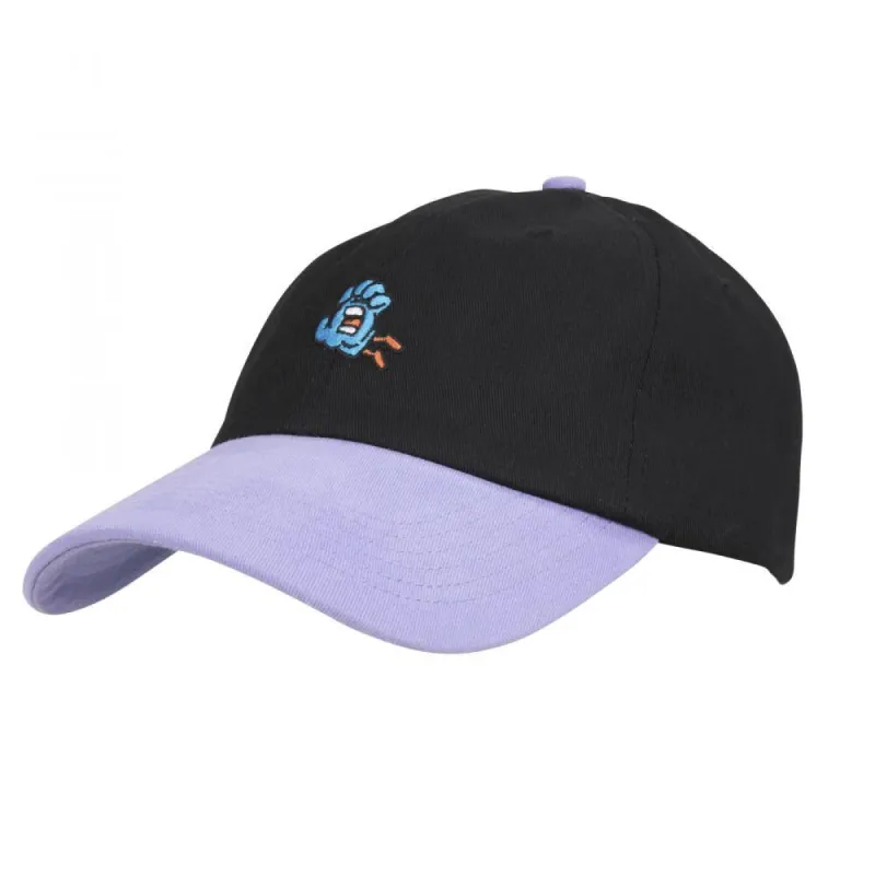 Santa Cruz Toon Hand Cap - Black/Soft Purple made by Source Skate Co.