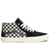 Vans Skate Grosso Mid - Checkerboard Black/Marshmallow sold by Source Skate Co.
