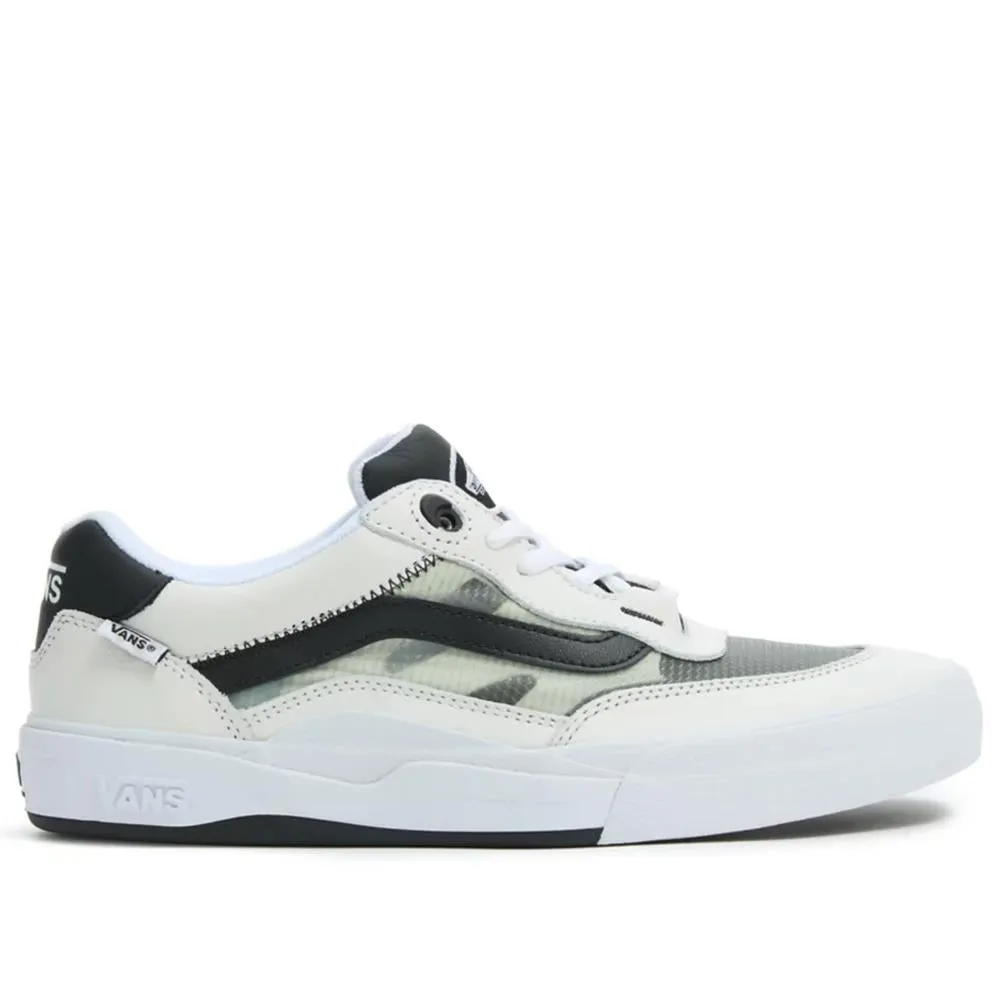 Vans Wayvee Leather - True White/Black sold by Source Skate Co.