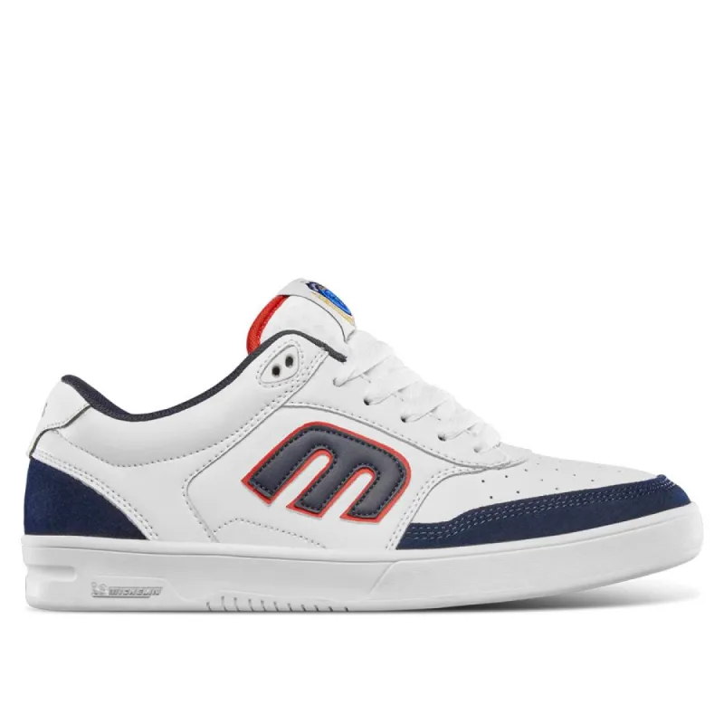 Etnies The Aurelien Michelin - White/Navy/Red sold by Source Skate Co.
