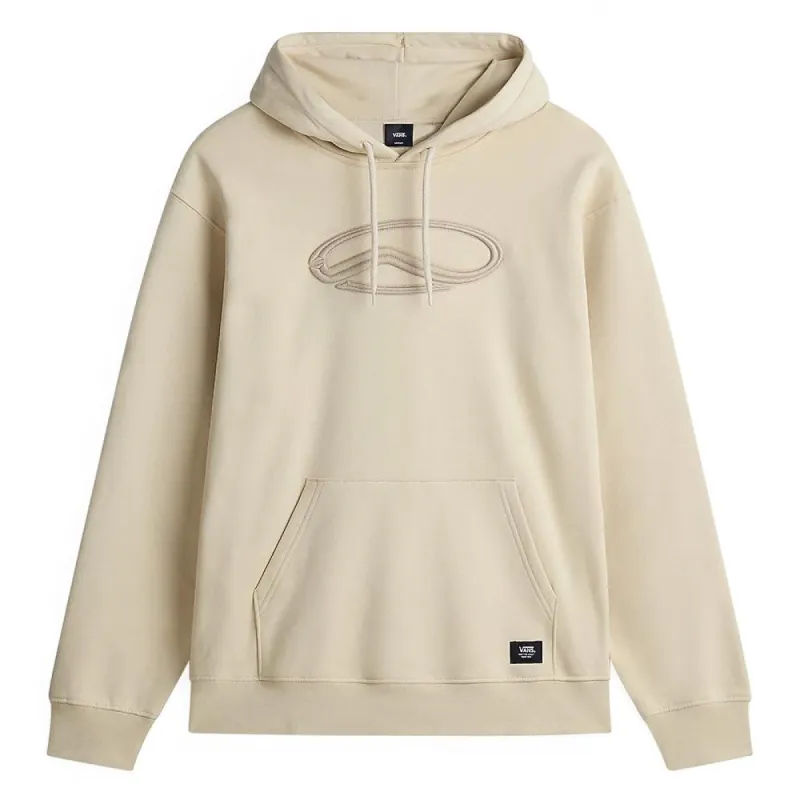 Vans Oval Loose Pullover Hoodie - Oatmeal sold by Source Skate Co.