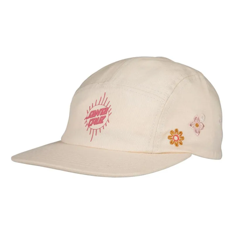 Santa Cruz Womens Scatter Cap - Off White sold by Source Skate Co.
