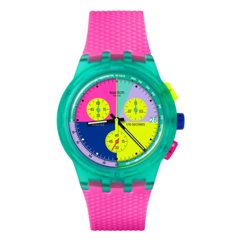 Swatch Neon Flash Arrow Watch sold by Source Skate Co.