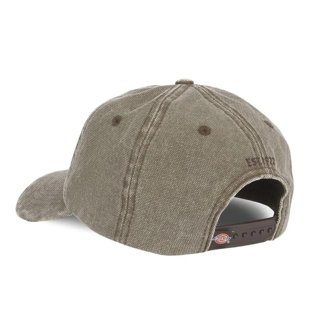 Dickies Hardwick Duck Canvas Cap - Dark Brown sold by Source Skate Co. product image thumbnail 2