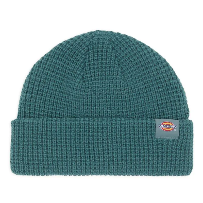 Dickies Woodworth Waffle Beanie - Lincoln Green sold by Source Skate Co.