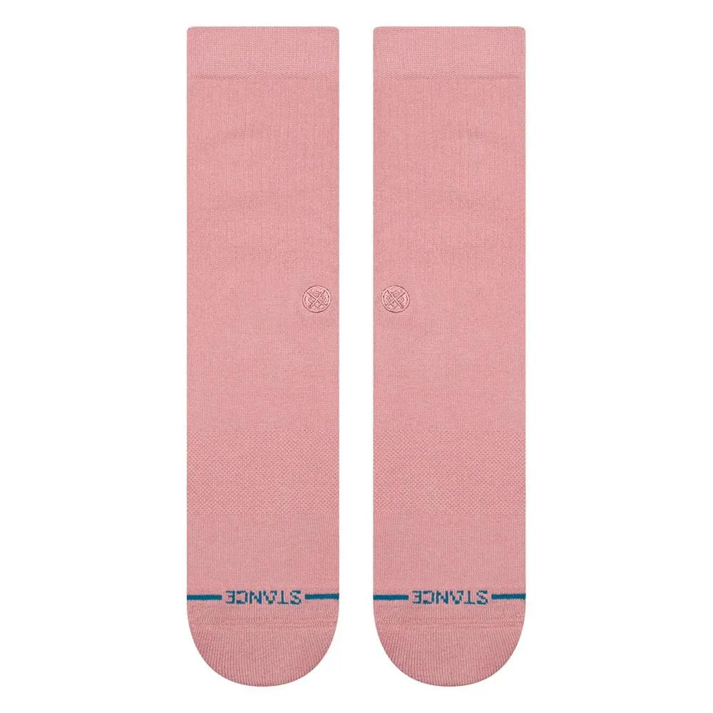 Stance Icon Socks - Dusty Rose - Large sold by Source Skate Co. product image thumbnail 2