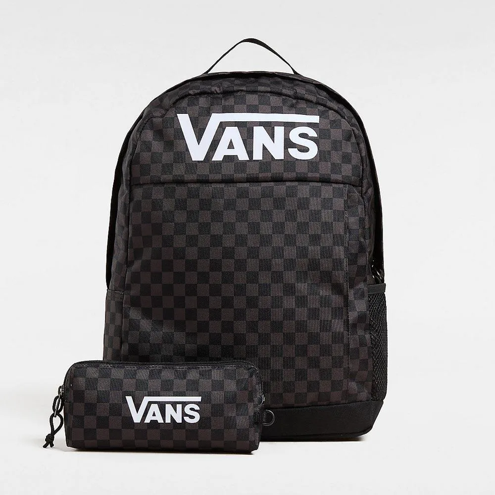 Vans Boys Old Skool Backpack - Black/Charcoal sold by Source Skate Co.