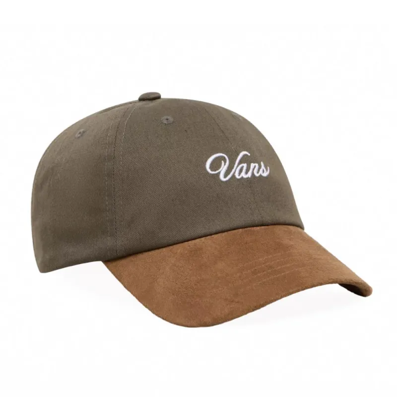 Vans Script Curved Bill Cap - Loden Green sold by Source Skate Co.